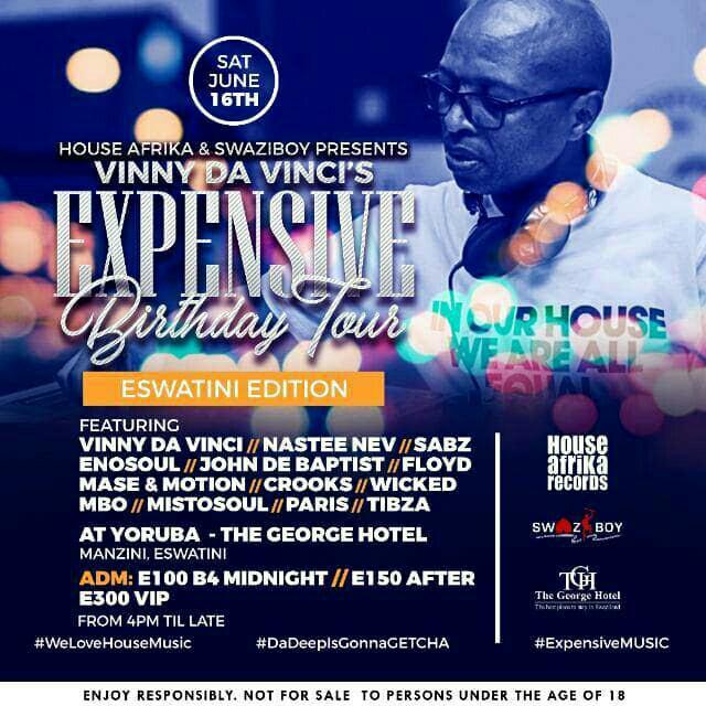 Vinny Da Vincis Expensive Birthday Tour Pic